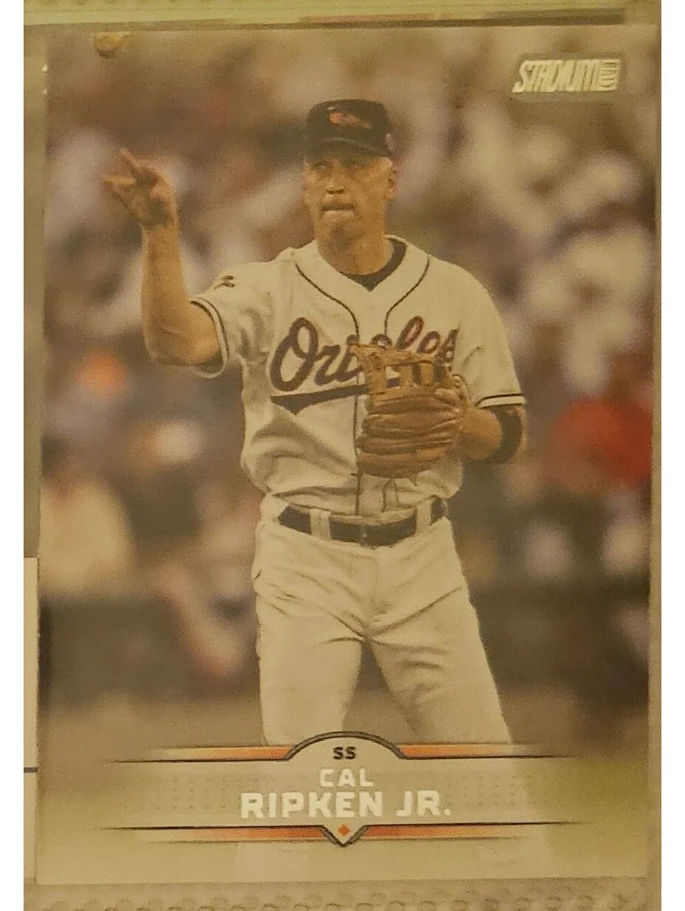 2025 Topps Stadium Club Cal Ripken Jr. Card #19 Baltimore Orioles